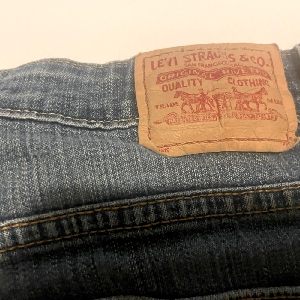 LEVIS a denim cut off shorts 20M